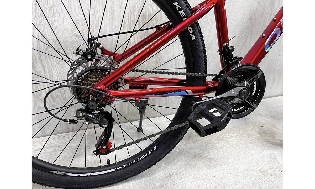 Фотографія Велосипед Oskar Attack, 26", розмір XS (13"), червоний 2