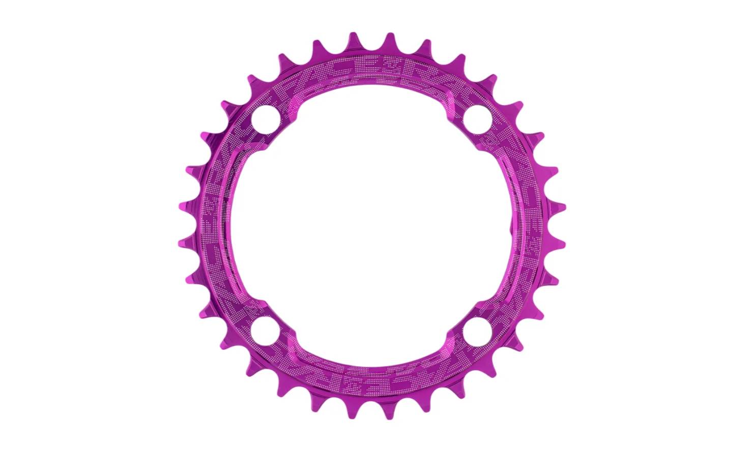 Фотография Звезда RaceFace CHAINRING,NARROW WIDE,104X38,PUR,10-12S