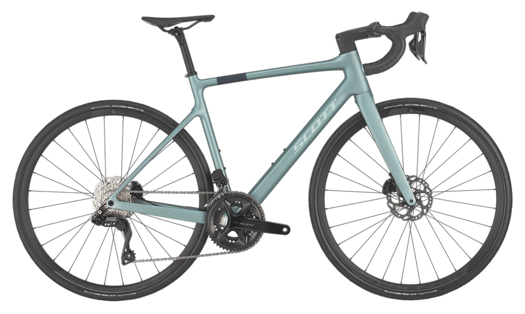 Велосипед SCOTT ADDICT 40 28", размер M, год 2025, зеленый 