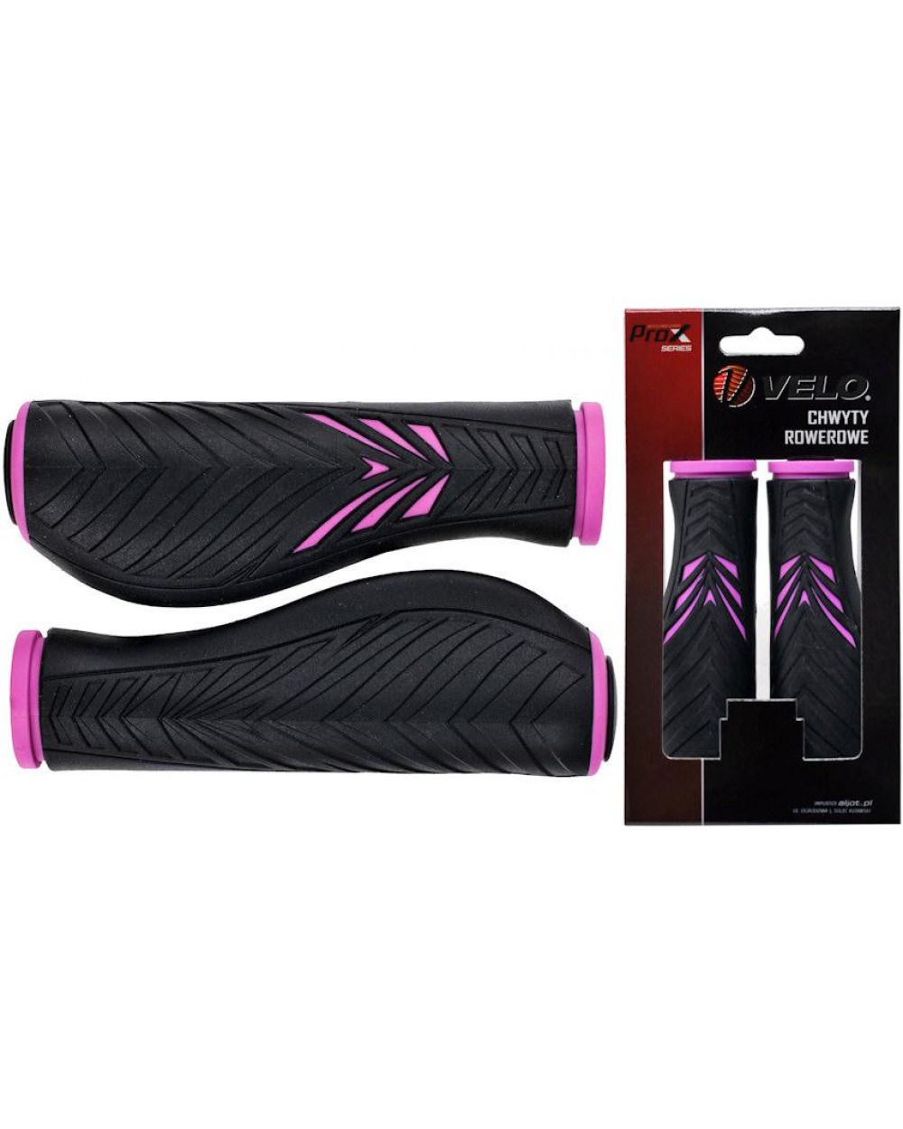 Грипси ProX VLG-1133AD2 130 мм, Чорно-рожевий 2 Грипси ProX VLG-1133AD2 130 мм, Чорно-рожевий 2