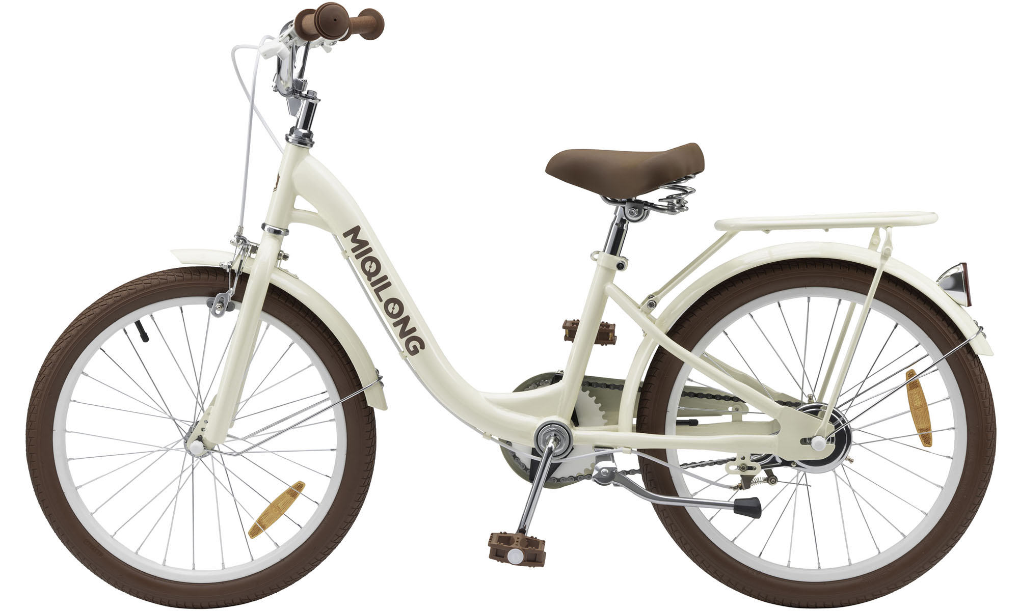 Дитячий велосипед Miqilong LS 20", One size, 2025, бежевий 3 Дитячий велосипед Miqilong LS 20", One size, 2025, бежевий 3