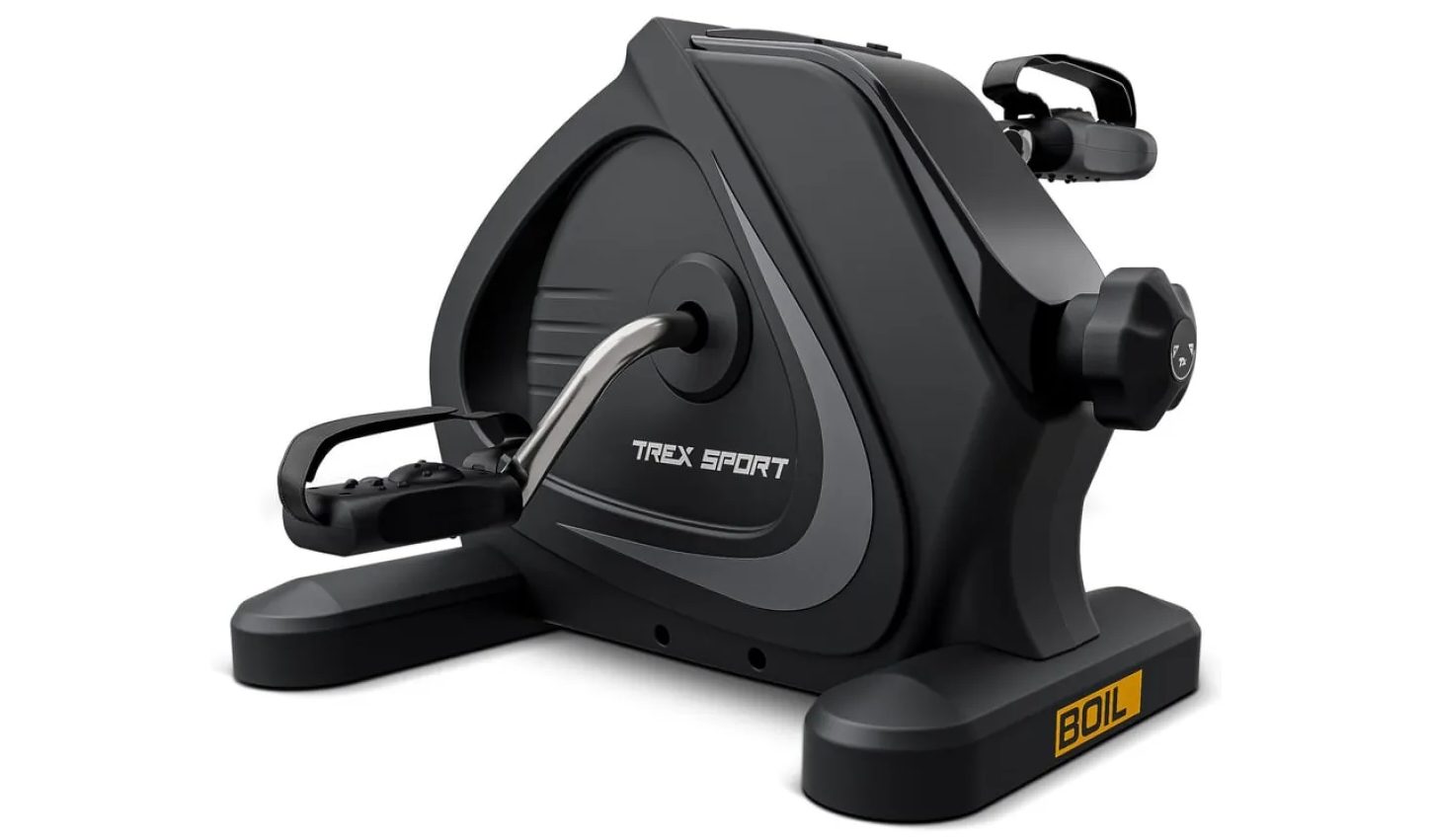 Мини велотренажер 2в1 Trex Sport TX-120BB BOIL для реабилитации черный 