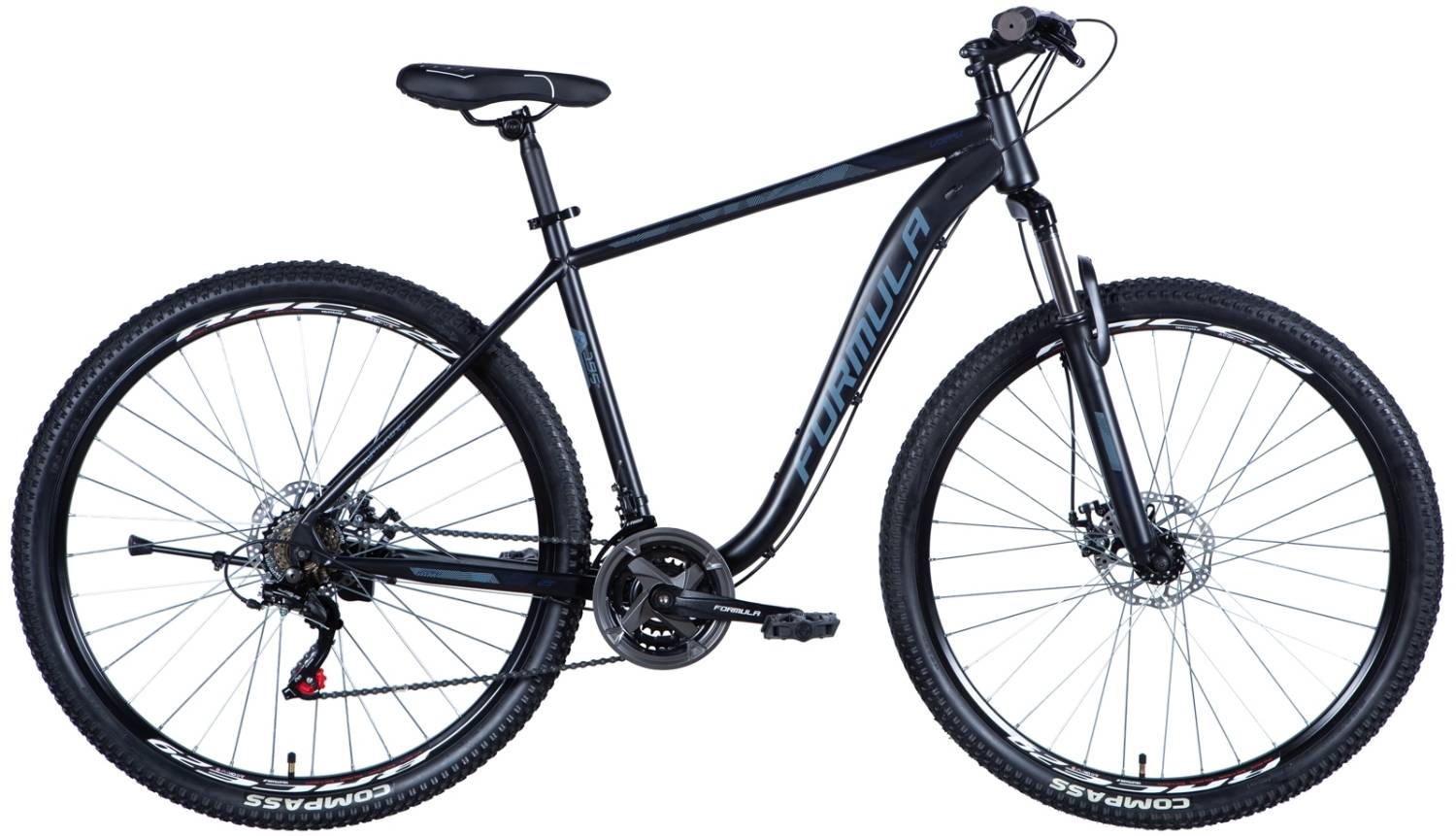Фотография Велосипед Formula KOZAK 29" размер L рама 19 2024 Черно-серый