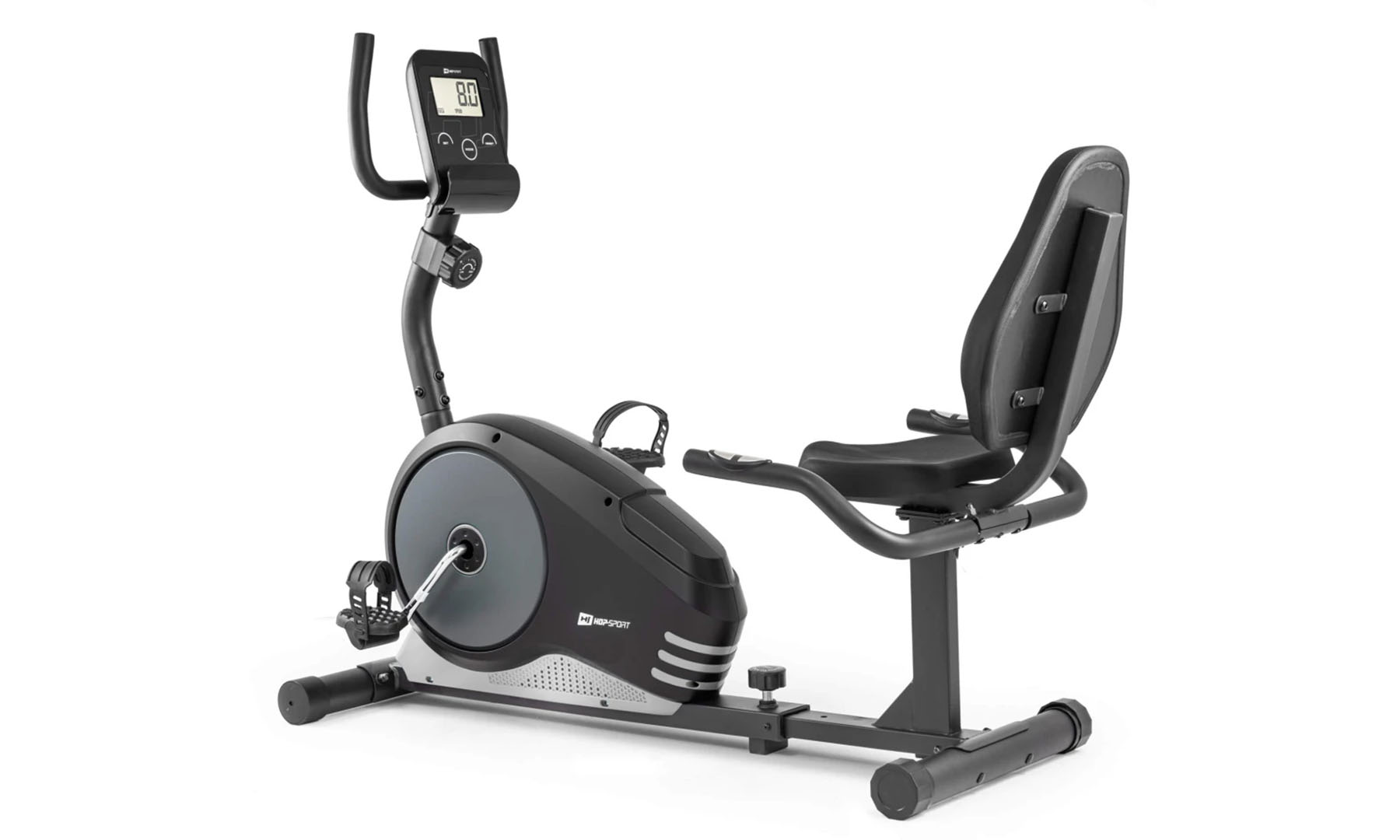 Фотография Горизонтальный велотренажер Hop-Sport HS-040L Root Серый 7