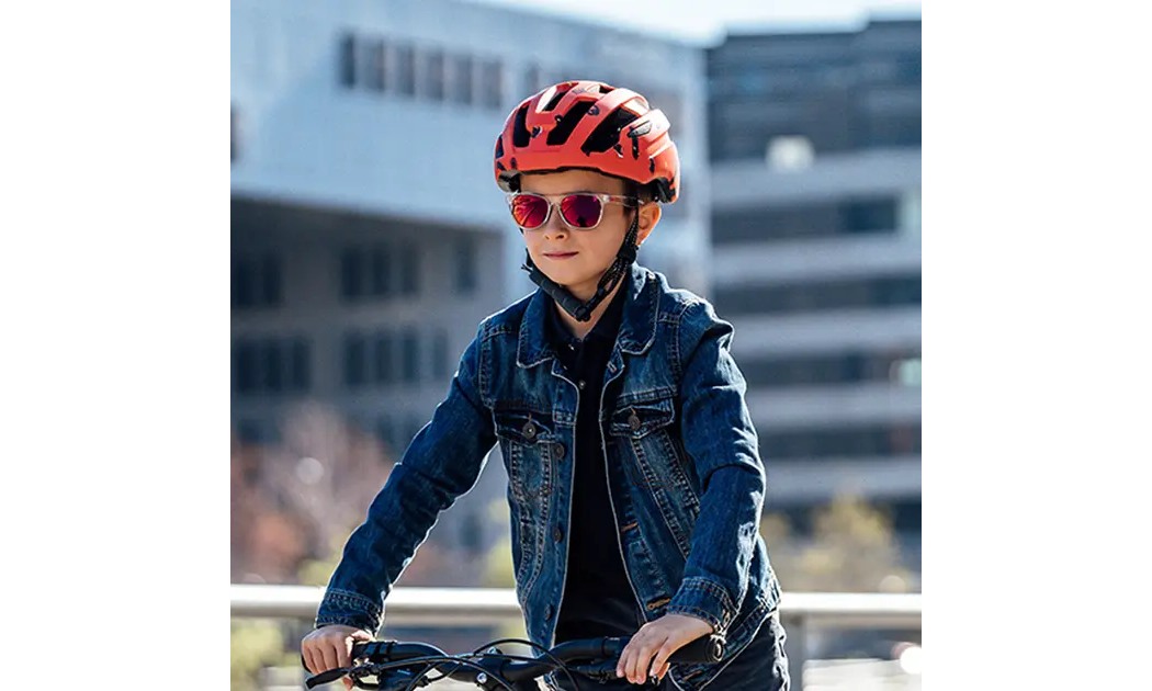 Велошлем Cairn Prism Jr II orange-skate розмір М 52-55 см 4