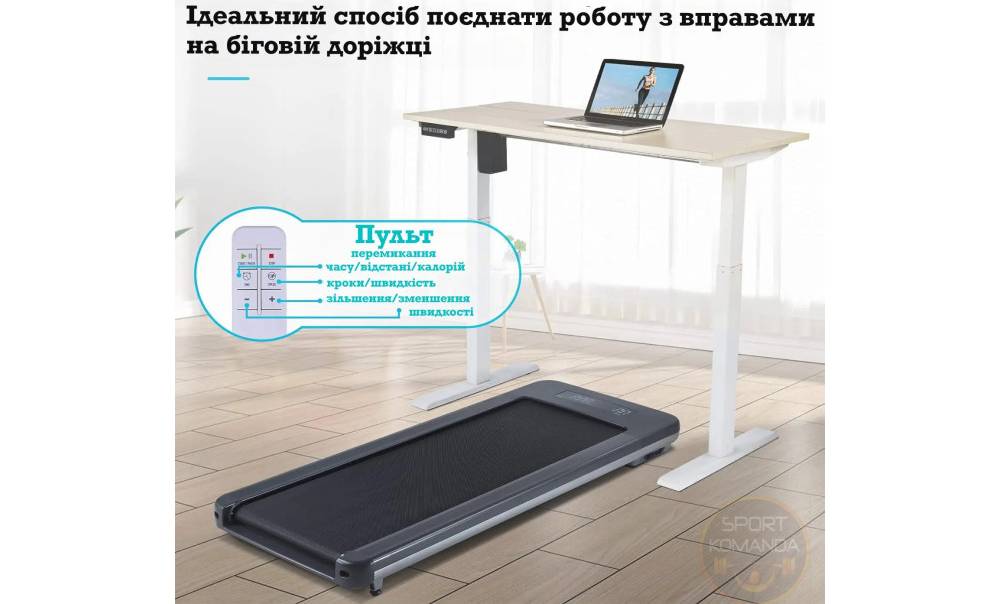 Фотография Беговая дорожка OMA Fitness 1010EB Ultra Slim 5