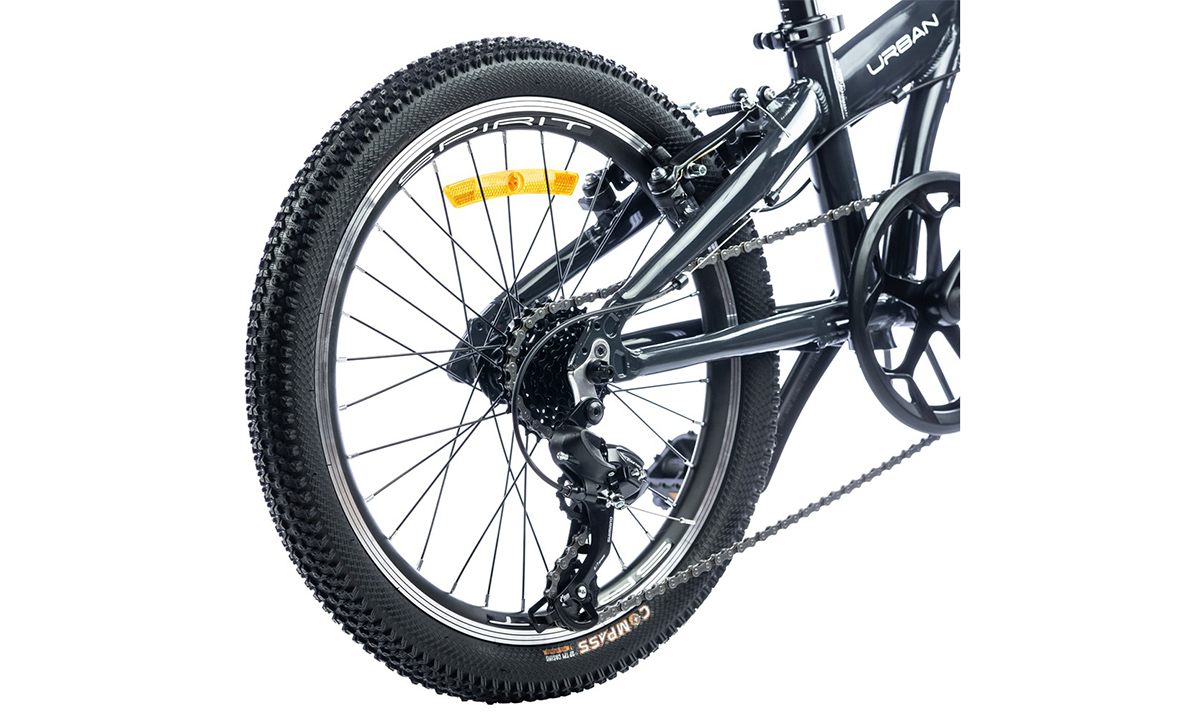 Велосипед Spirit Urban 20" (2021) 2021 Чорно-сірий 6 Велосипед Spirit Urban 20" (2021) 2021 Чорно-сірий 6