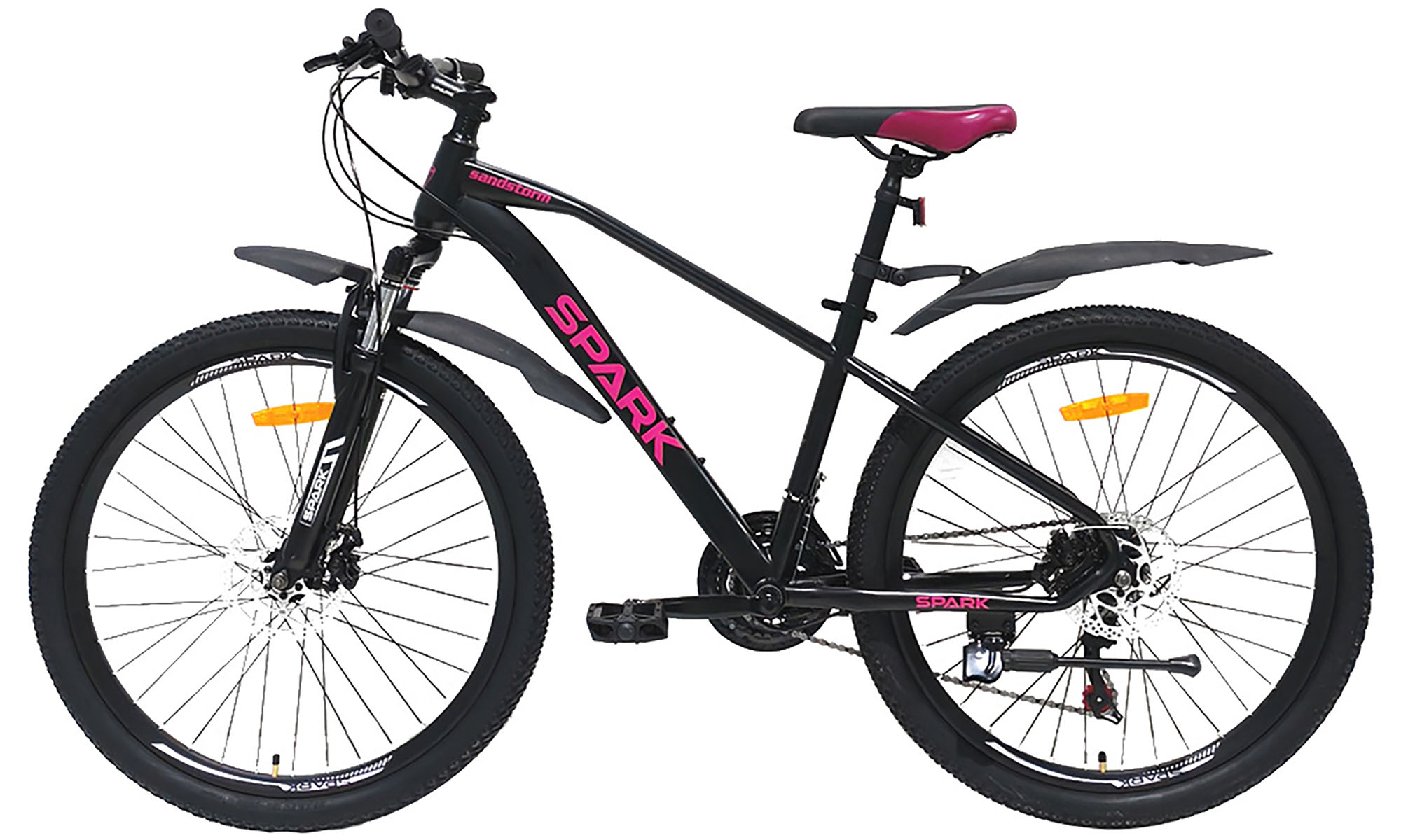 Велосипед SPARK SANDSTROM 26", розмір S, рама 15", 2025, чорний 3 Велосипед SPARK SANDSTROM 26", розмір S, рама 15", 2025, чорний 3