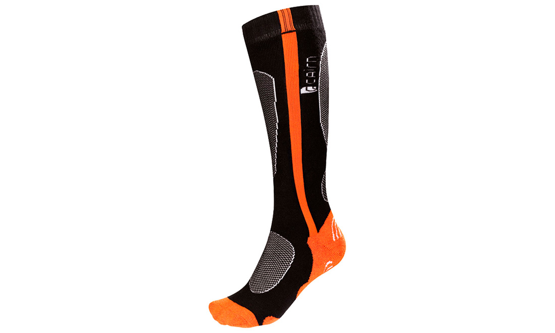 Носки горнолыжные Cairn SPIRIT, размер 39-42 черно-оранжевый