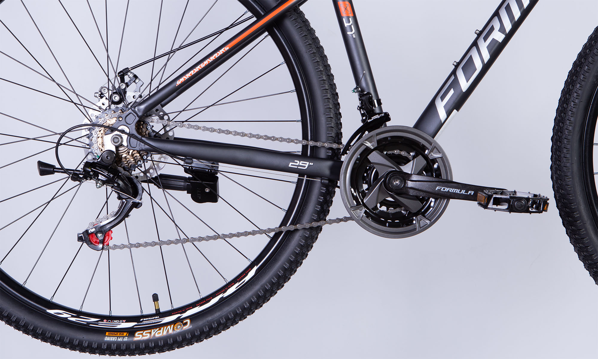 Велосипед Formula MOTION DD FR 29", розмір M, рама 17", 2025, сіро-сріблястий (матовий) 3 Велосипед Formula MOTION DD FR 29", розмір M, рама 17", 2025, сіро-сріблястий (матовий) 3