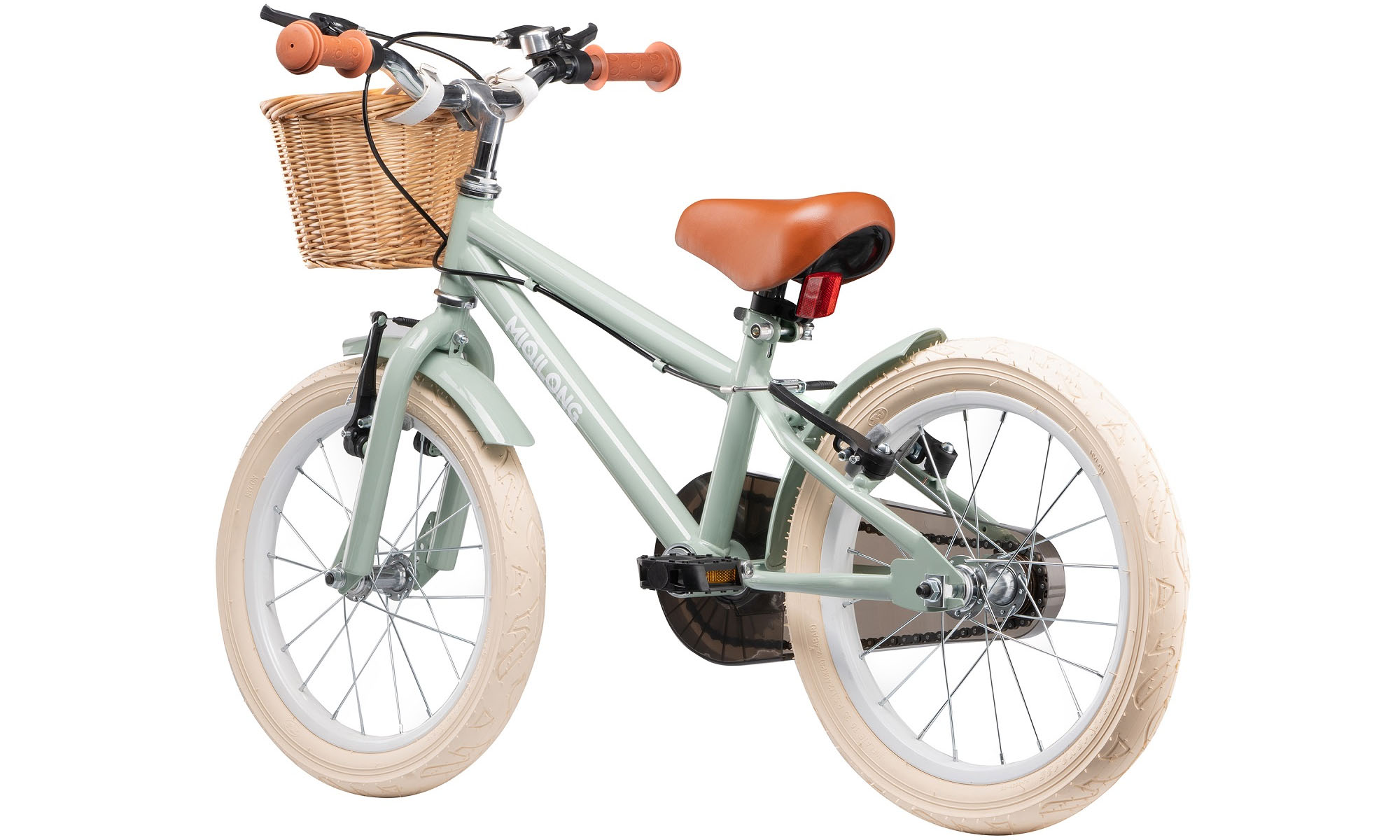 Детский велосипед Miqilong RM 16", One size, 2025, оливковый 6