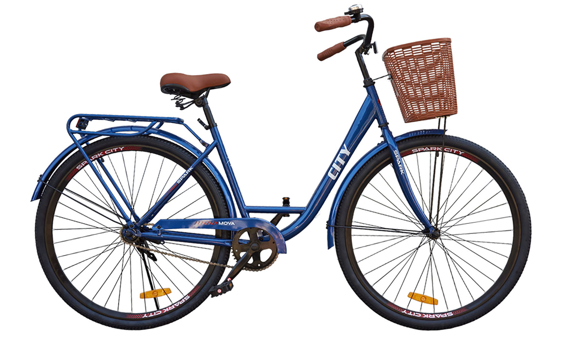 Фотография Велосипед SPARK CITY MOVA 28", размер рамы L (18"), синий