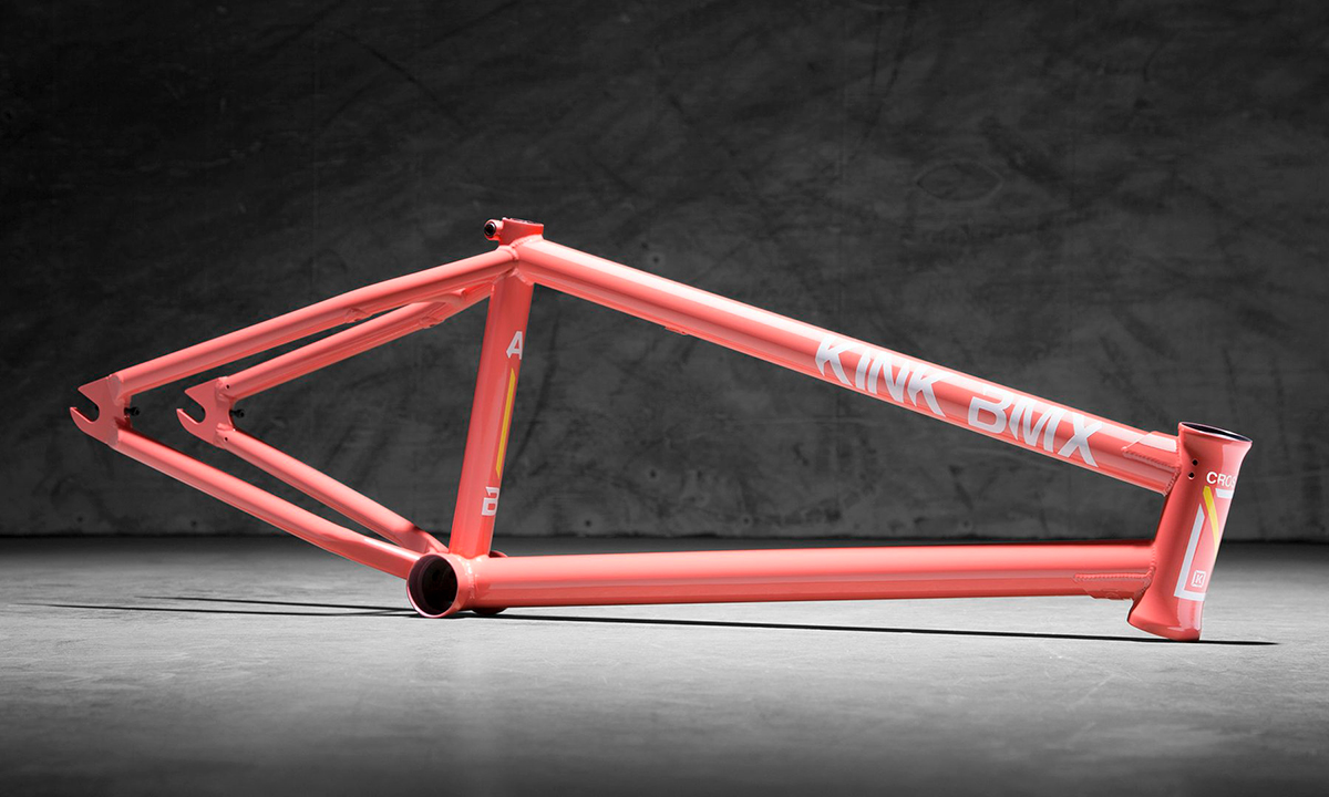 Рама KINK BMX Crosscut 20,75 розовая Розовый