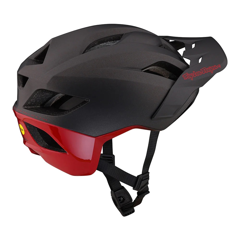 Вело шолом TLD Flowline SE розмір M/L (57-59 см) Radian Charcoal/Red 6