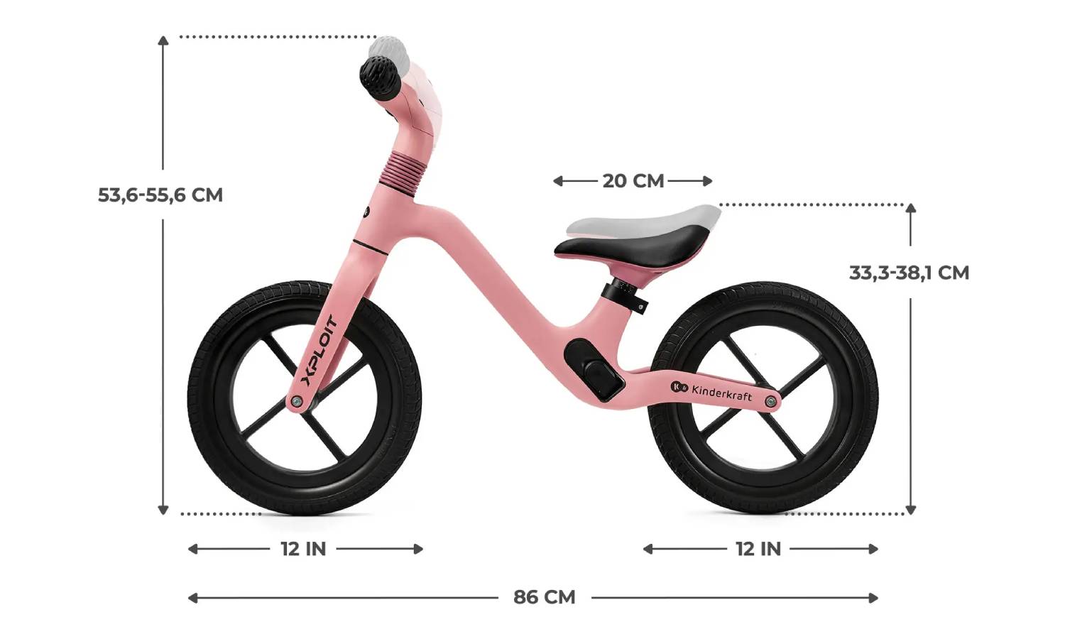 Беговел Kinderkraft Xploit Bubblegum Pink 5