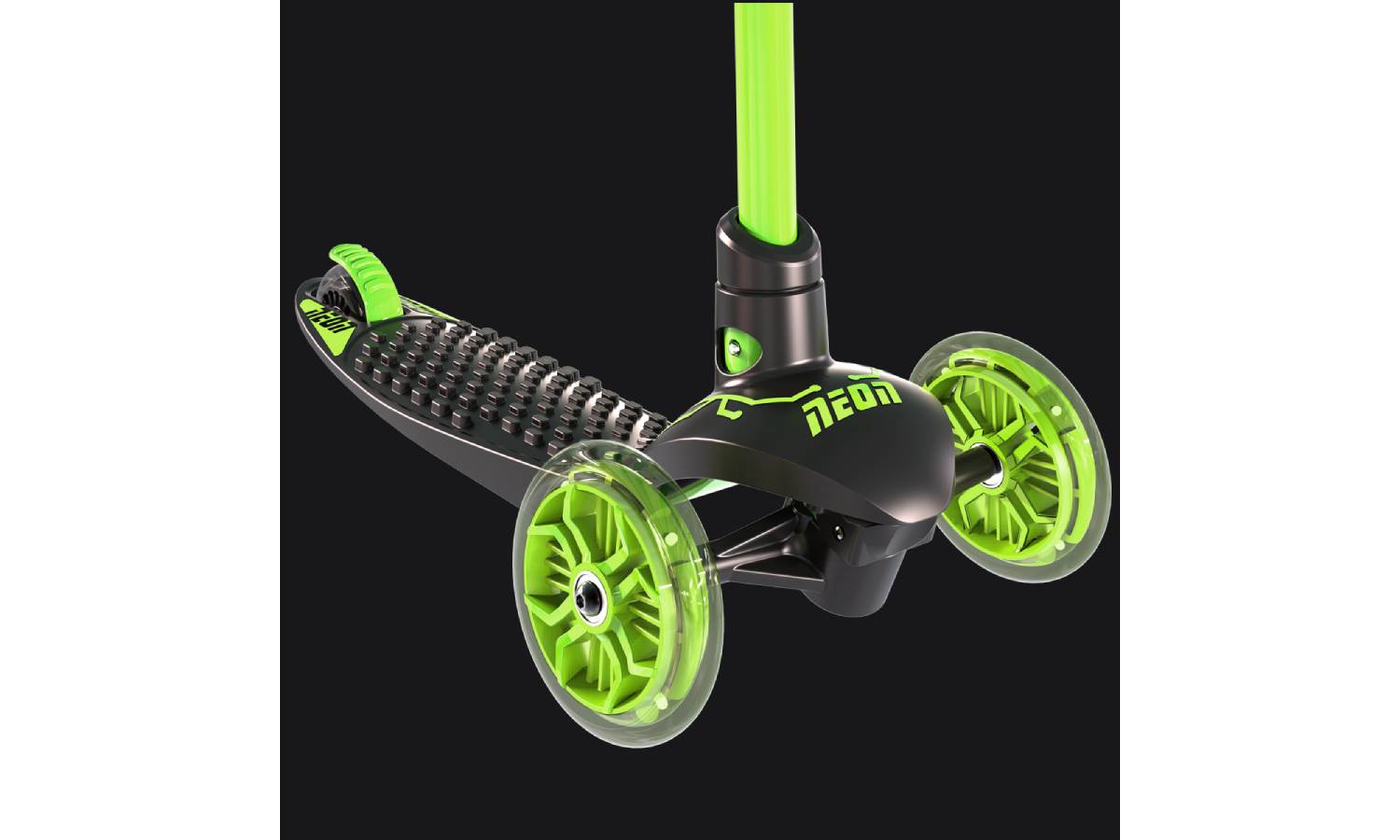 Neon Glider Зелений скутер 6