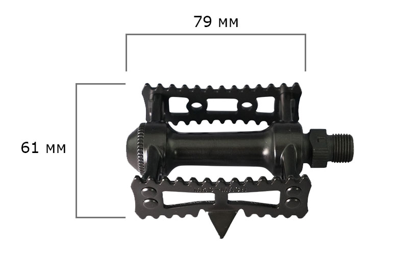 Фотографія Педалі MKS Mash Stream, Чорний 6