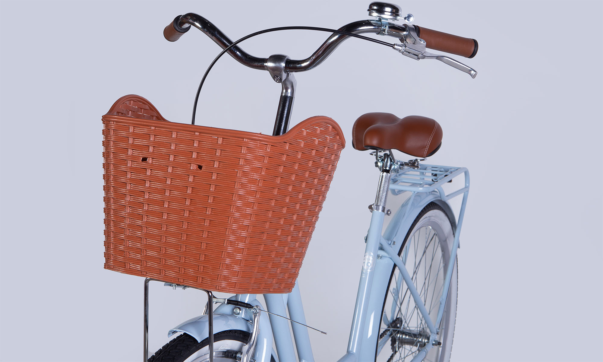 Фотографія Велосипед Dorozhnik RETRO Velosteel 28", размер L, рама 19", 2025, голубой 5