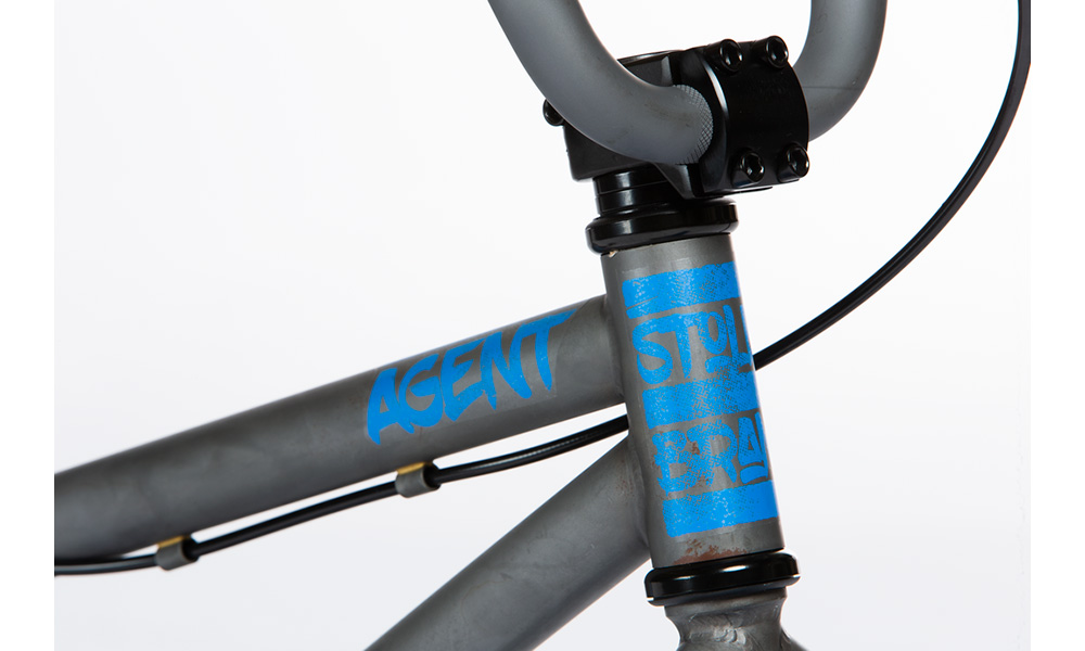 Фотография Велосипед Stolen AGENT 12" HB COMPLETE BIKE (2020) 2020 серо-синий 3