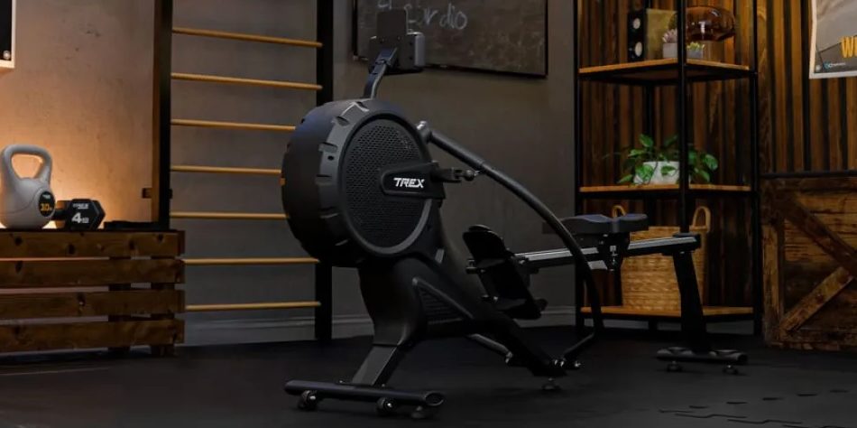 Гребной тренажер Trex Sport APRON TX-880RM аэромагнитный черный 19 Гребной тренажер Trex Sport APRON TX-880RM аэромагнитный черный 19