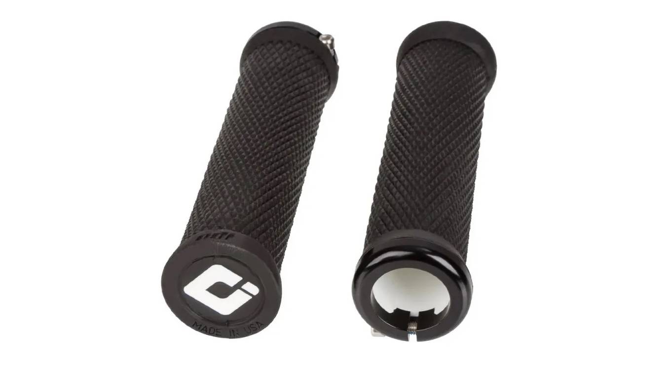 Грипсы ODI Elite Motion V2.1 Lock-On черные с черными замками 3