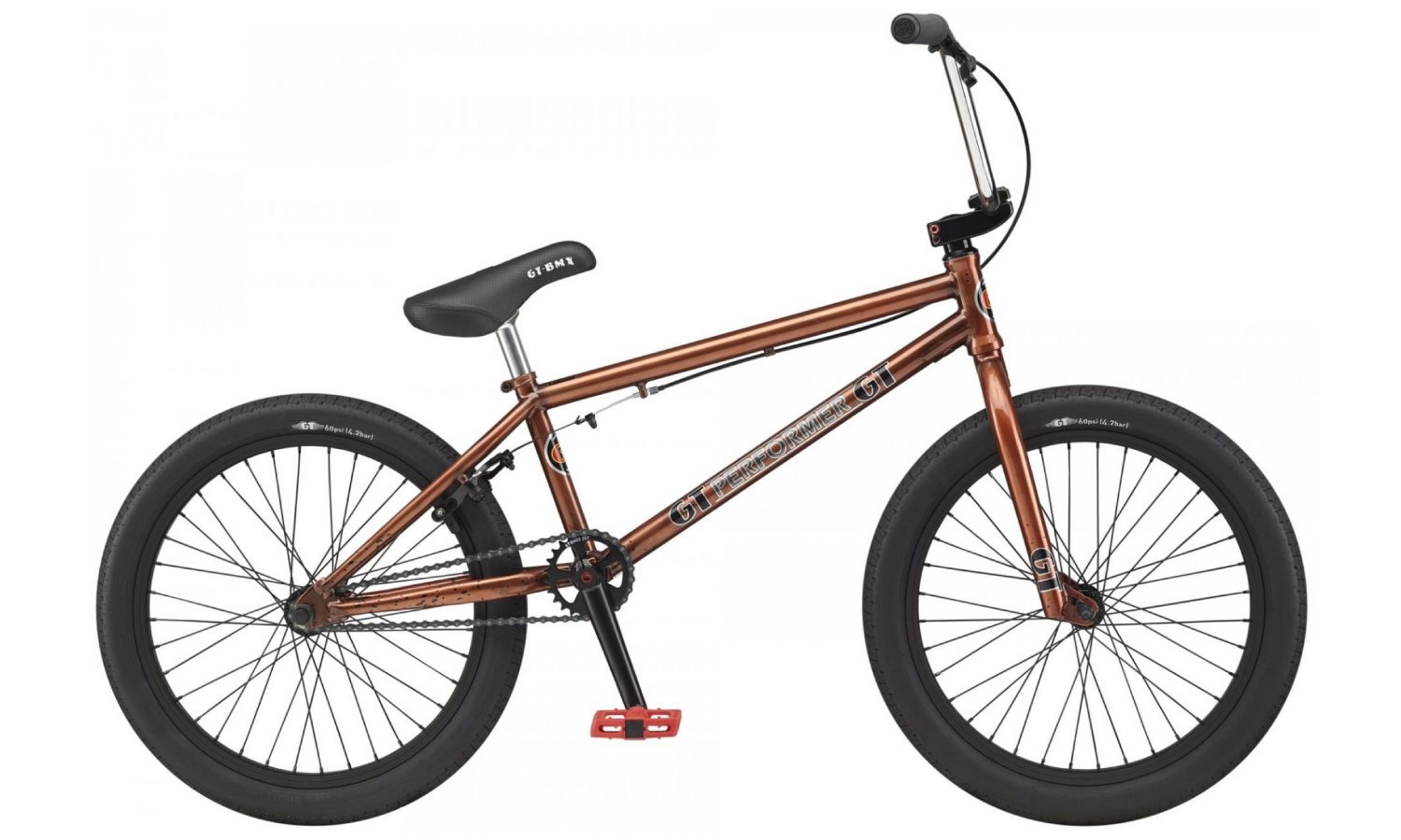Велосипед GT BMX Performer 20" рама 21" коричневый Велосипед GT BMX Performer 20" рама 21" коричневый
