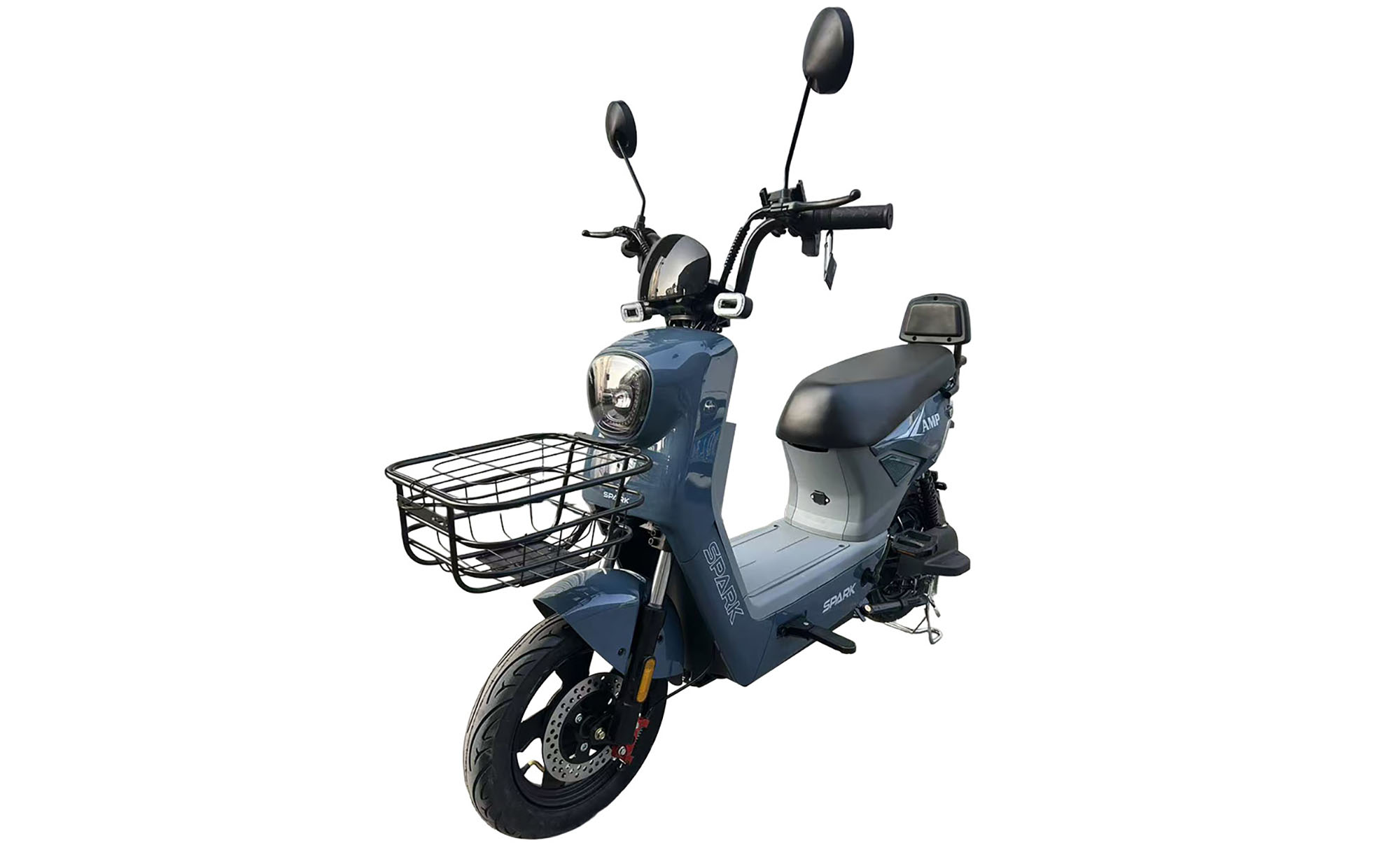 Велосипед с электромотором SPARK AMP 14", 48V/800W/25Ah, год 2026, синий 3