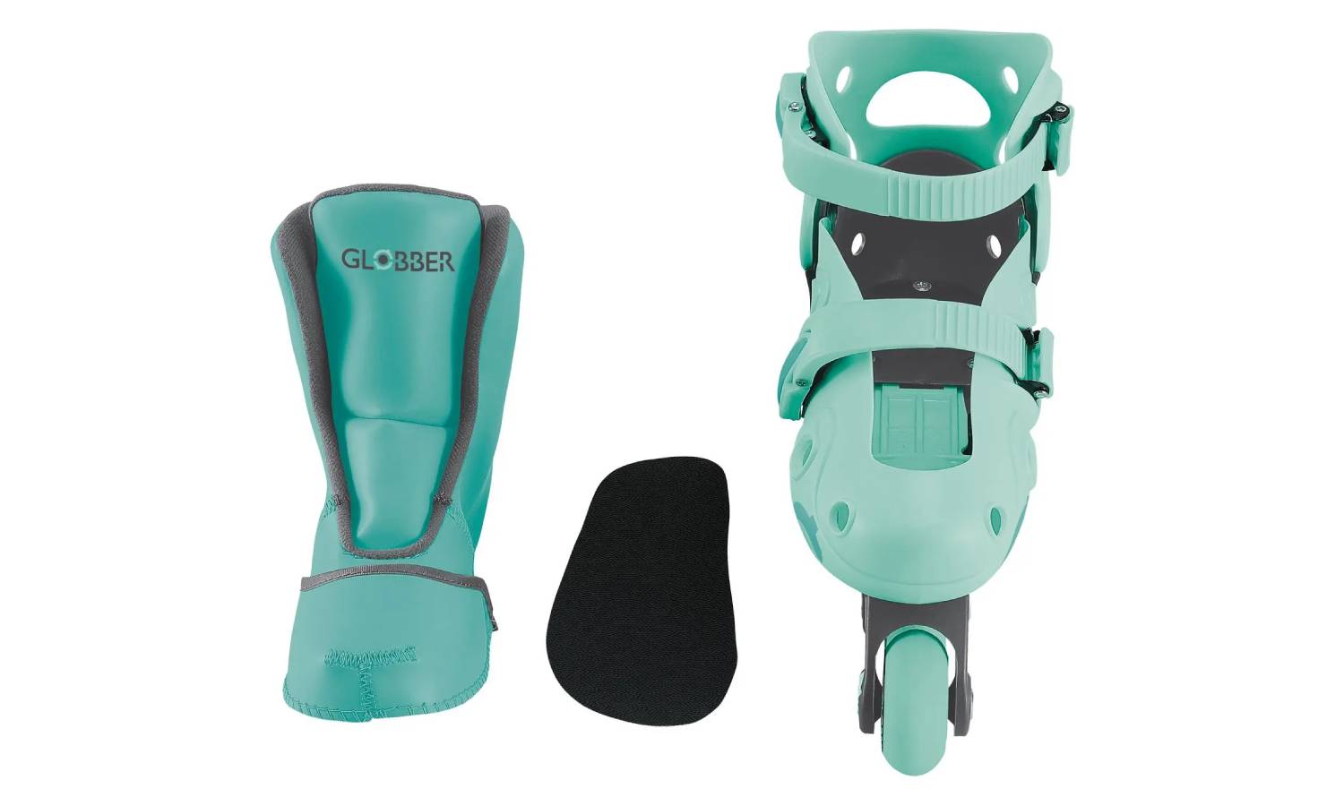 Роликовые коньки GLOBBER 2в1 мятно-зеленые размер.30-33 5