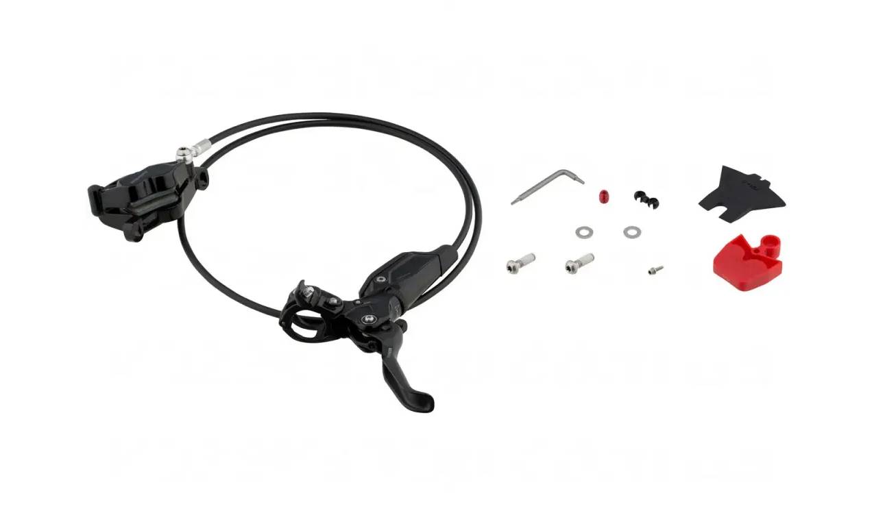 Фотографія Гальмо SRAM G2 Ultimate, Carbon Lever, Ti Hardware, Reach, SwingLink, Contact, Gloss Black Front 950mm Hose (includes MMX Clamp, Rotor/Bracket sold se 7