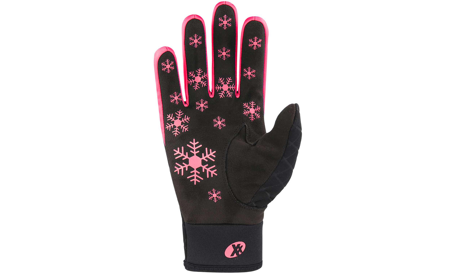 Перчатки спортивные зимние женские KinetiXx Lotta, черный/розовый, размер 7 2