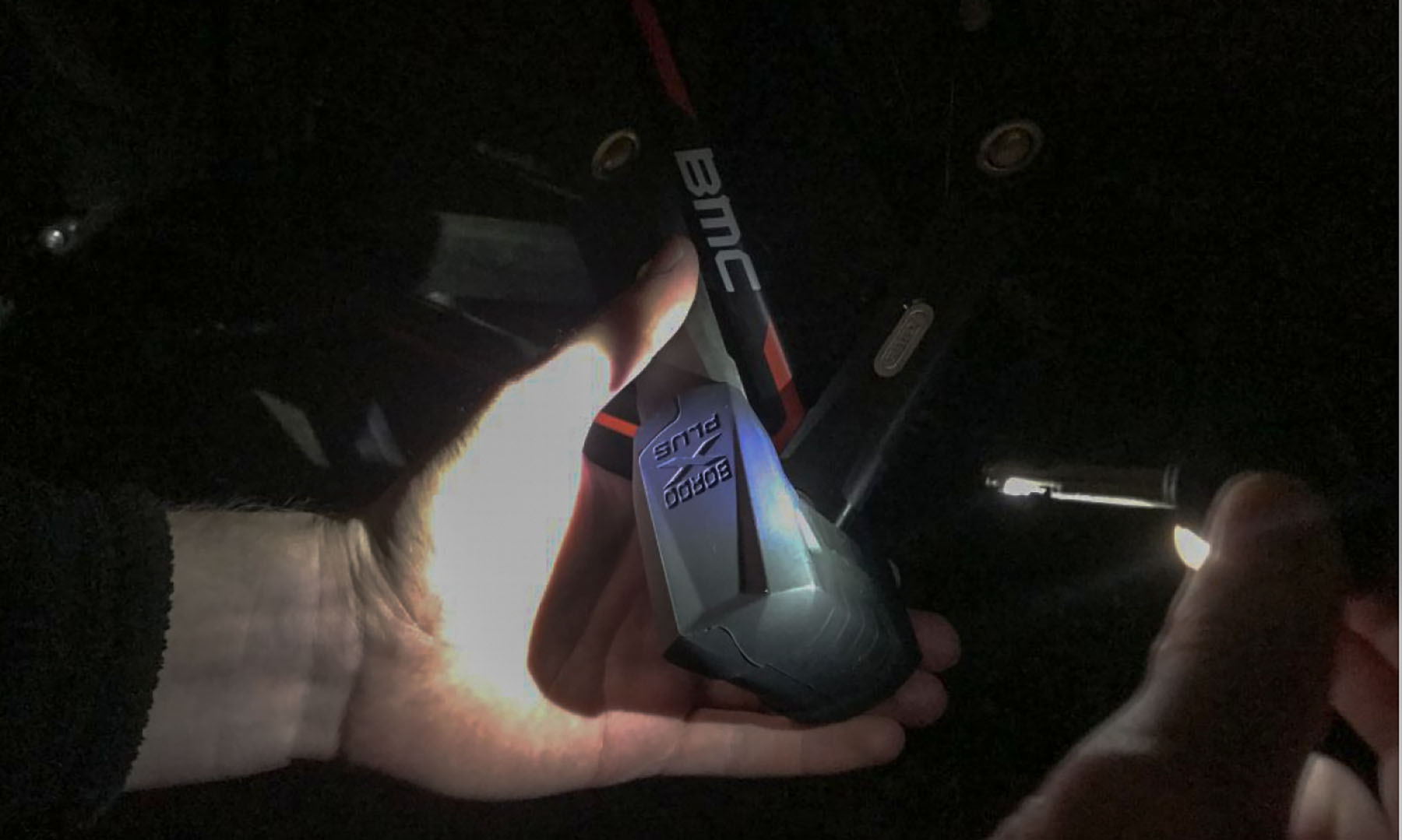 Замок сегментний ABUS 6500K/90 Bordo Granit XPlus чорний + кріплення SH 2