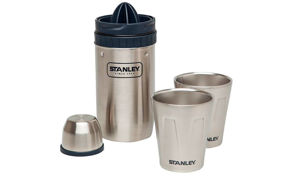 Набор Stanley Adventure - шейкер 0.59 л и 2 чашки 0.2 л серебристый