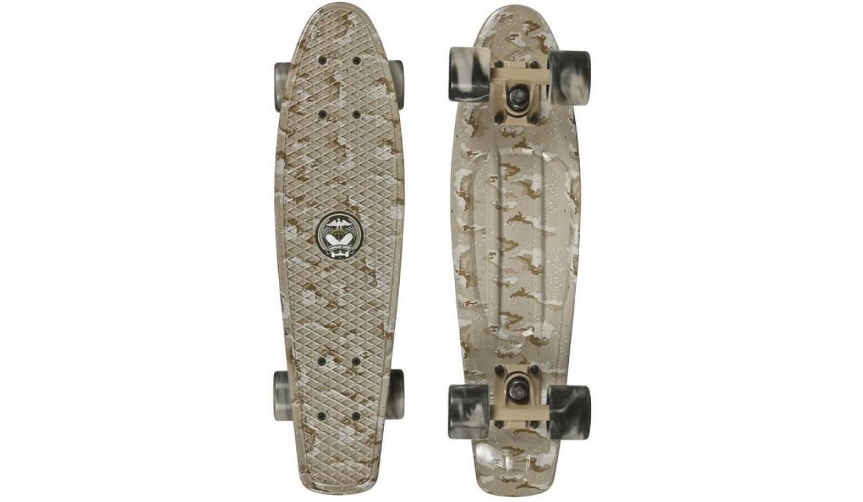Скейтборд комплит CHOKE Juicy Susi 22,5"x6, серый Скейтборд комплит CHOKE Juicy Susi 22,5"x6, серый