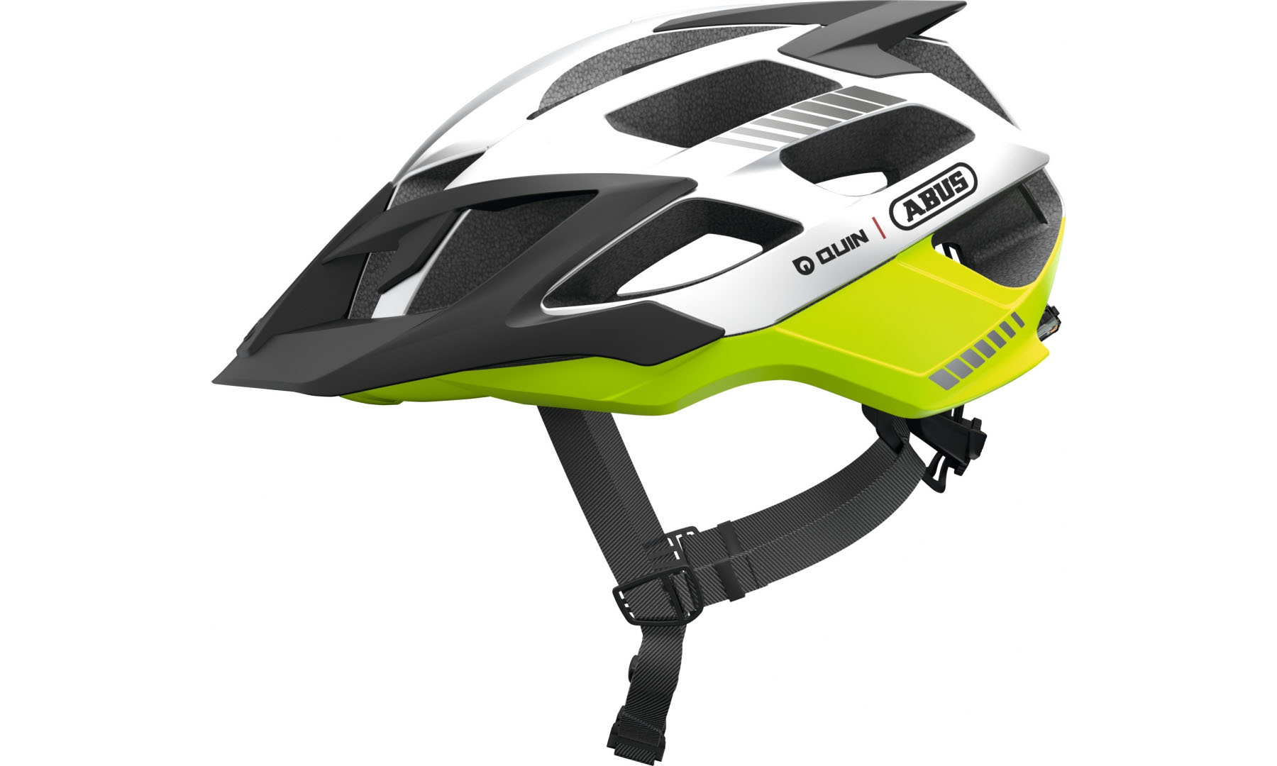 Велошлем спортивный ABUS MOVENTOR QR Neon Yellow, размер L (57-61 см), неоновый желтый 