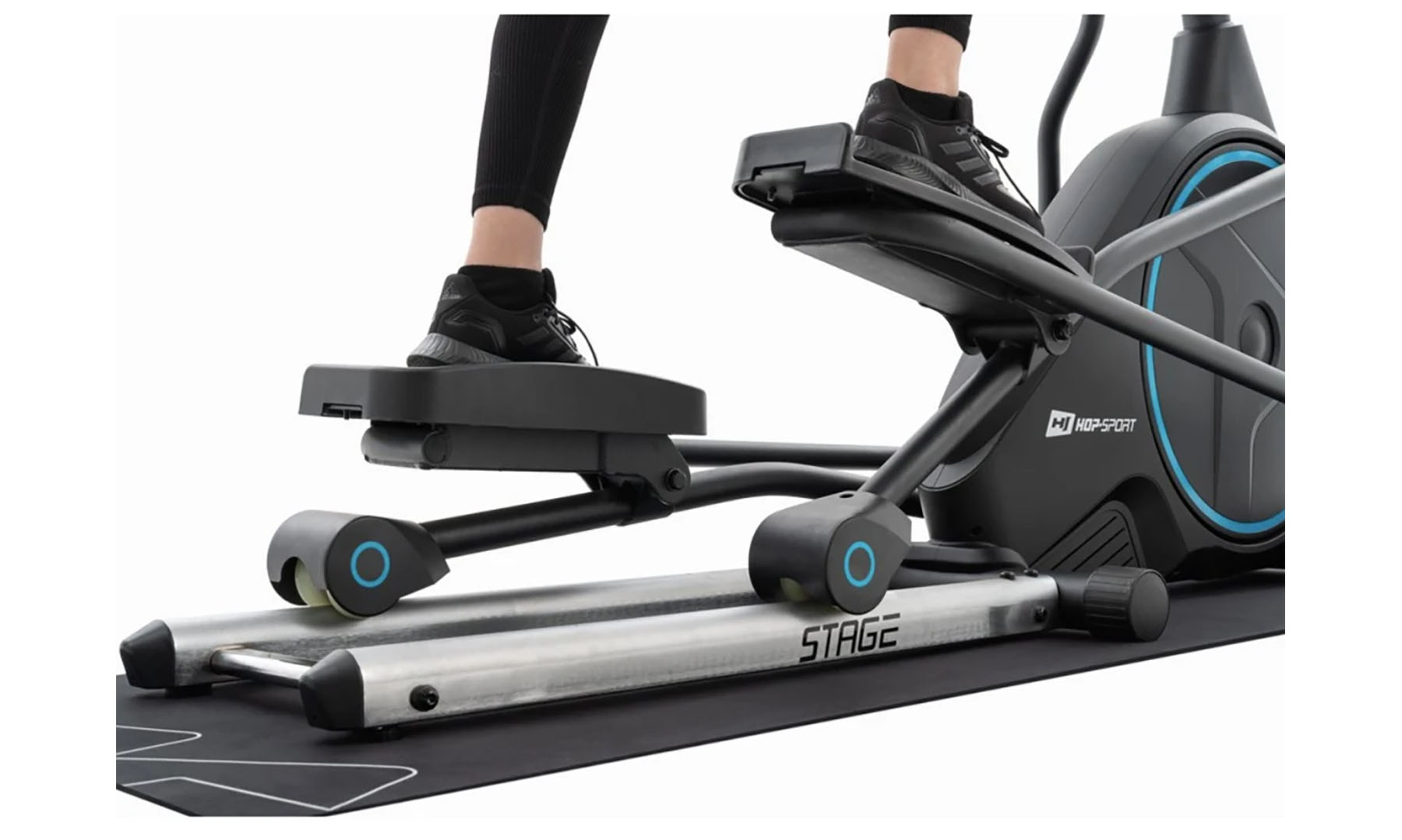 Орбітрек Hop-Sport HS-160CF Stage чорний 5 Орбітрек Hop-Sport HS-160CF Stage чорний 5