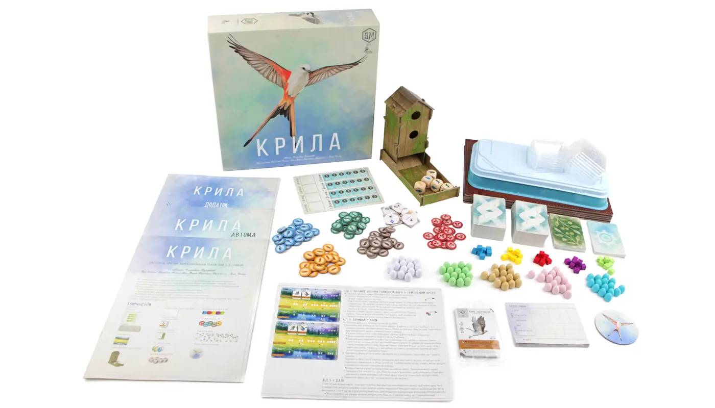 Настольная игра Крылья (Wingspan) 3