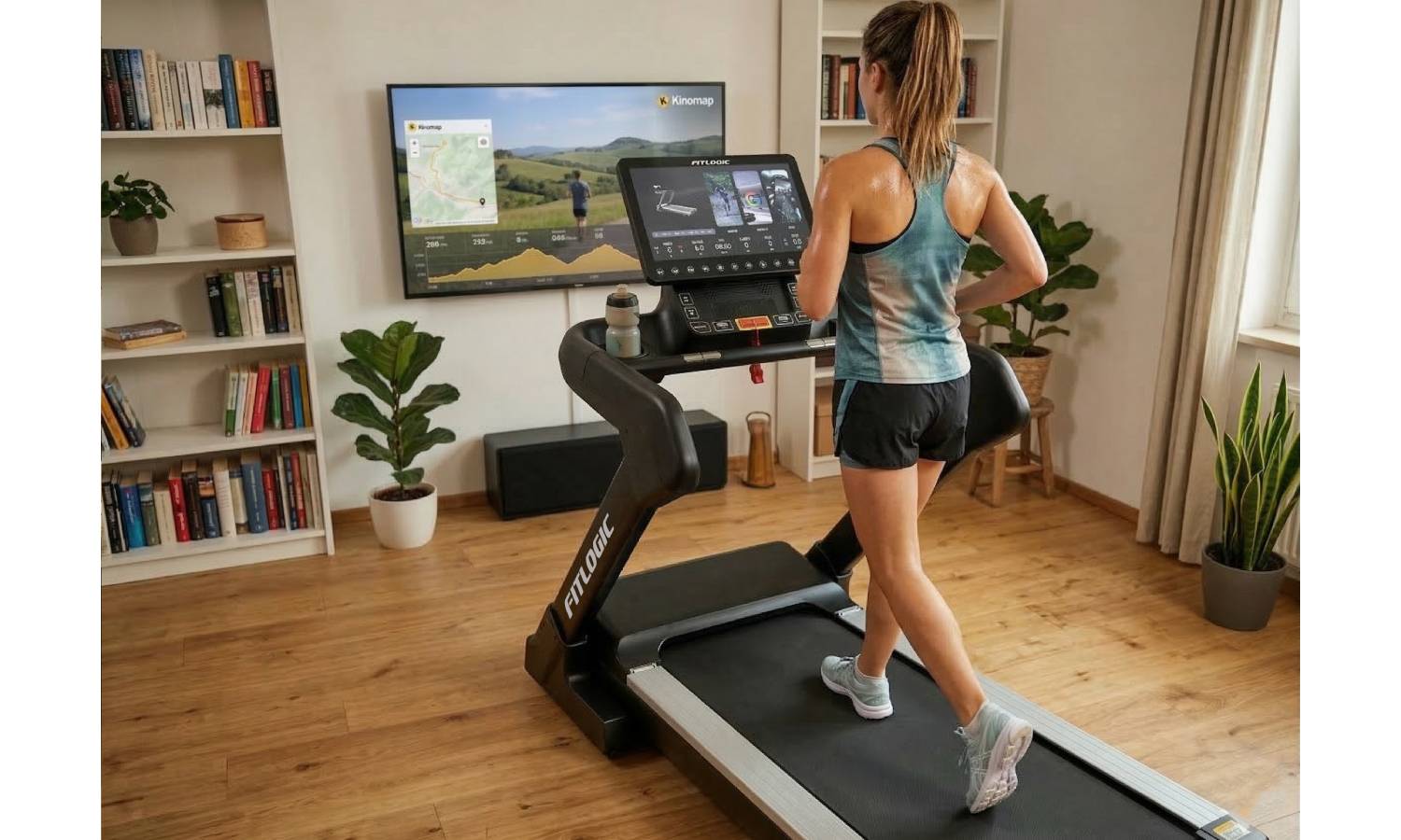 Беговая дорожка FitLogic T581A Mirror 3 Беговая дорожка FitLogic T581A Mirror 3