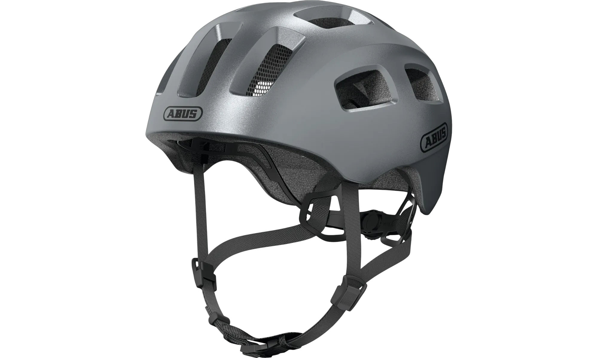 Велошлем детский ABUS YOUN-I 2.0, размер M (52-57 см), графитовый 3