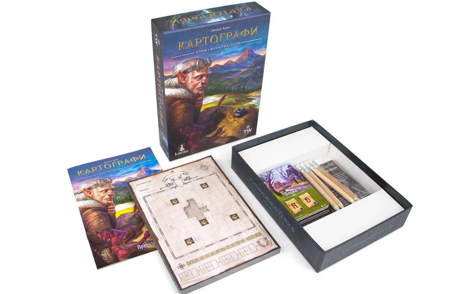 Настольная игра Картографы (Cartographers) 4 Настольная игра Картографы (Cartographers) 4