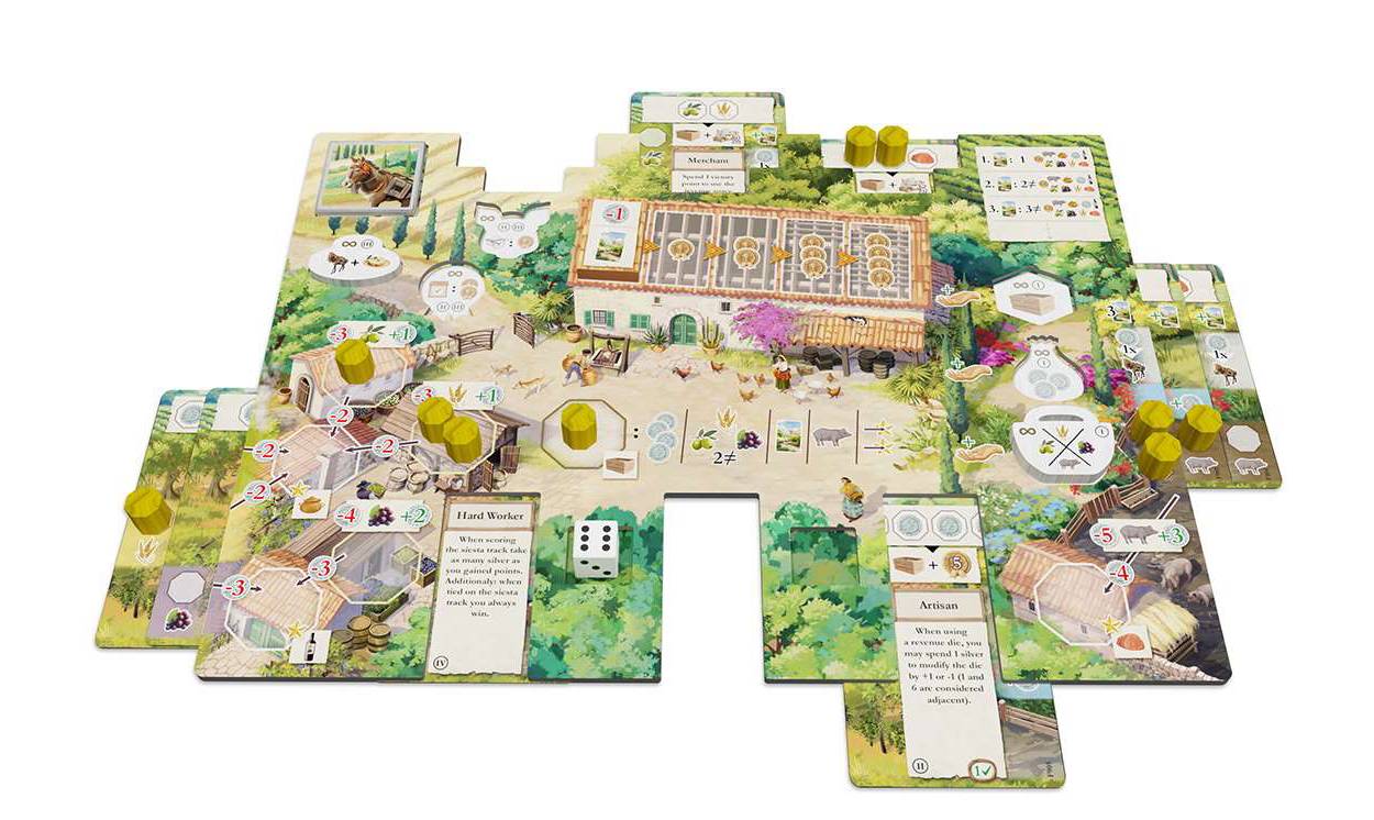 Настольная игра Ла Гранха: Делюксове видання / La Granja: Deluxe Master Set 3