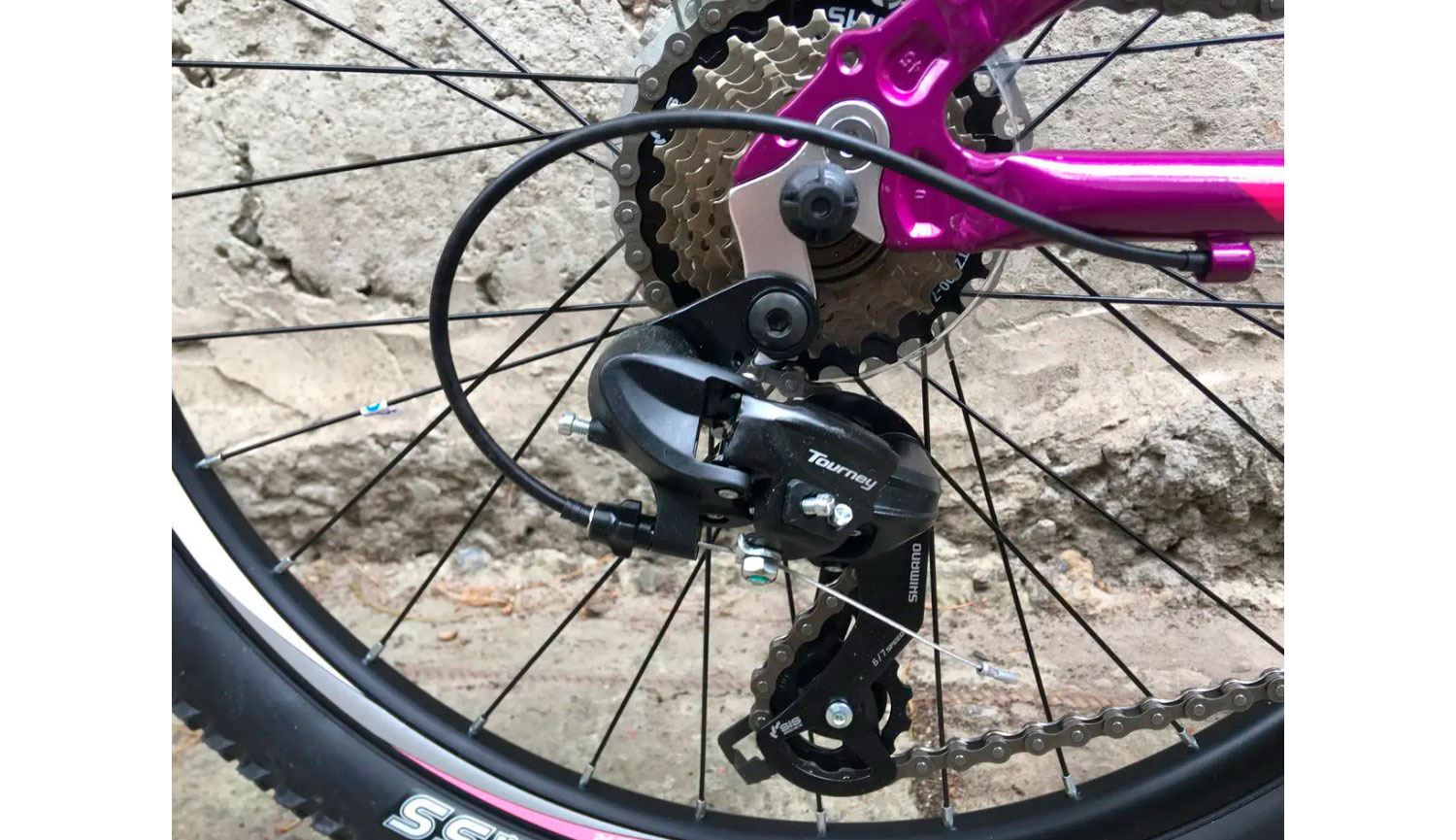 Велосипед Crosser Mary 29" размер S рама 15,5 2021 Фиолетовый 4