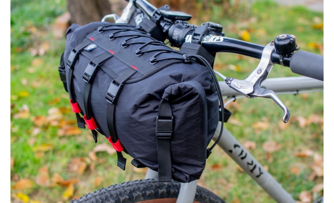 Нарульна сумка KasyBag Handlebar X-Roll ROAD Black-Black 14 Нарульна сумка KasyBag Handlebar X-Roll ROAD Black-Black 14