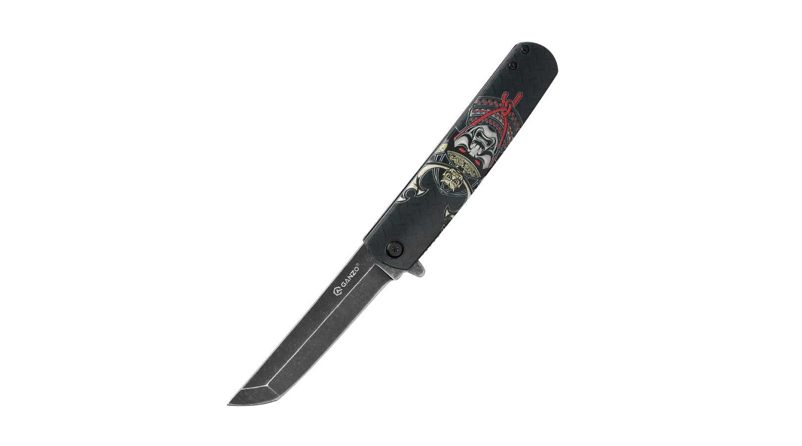 Фотография Нож складаной Ganzo G626-BS черный самурай 