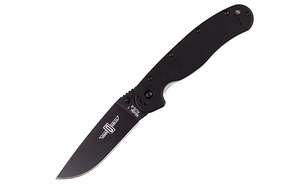 Фотография Складной нож Ontario RAT-1 BP черный