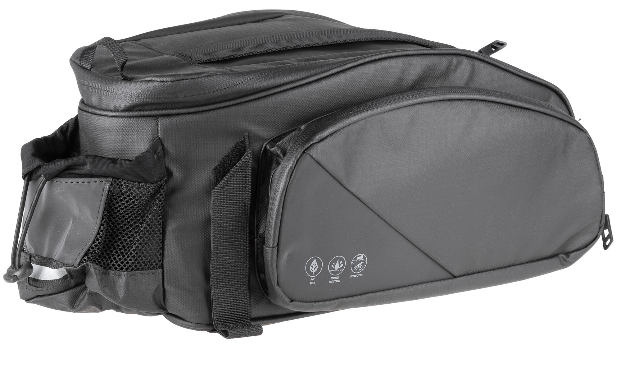 Сумка на багажник ONRIDE Mermaid, объем 10 л, водоотталкивающая ткань, светоотражающая вставка 