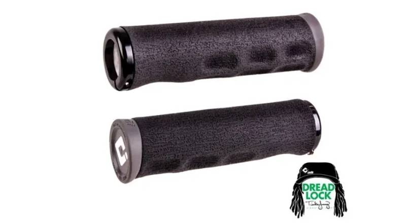 Гріпси ODI Tinker Juarez Dread Lock Grip чорні з чорними замками 6