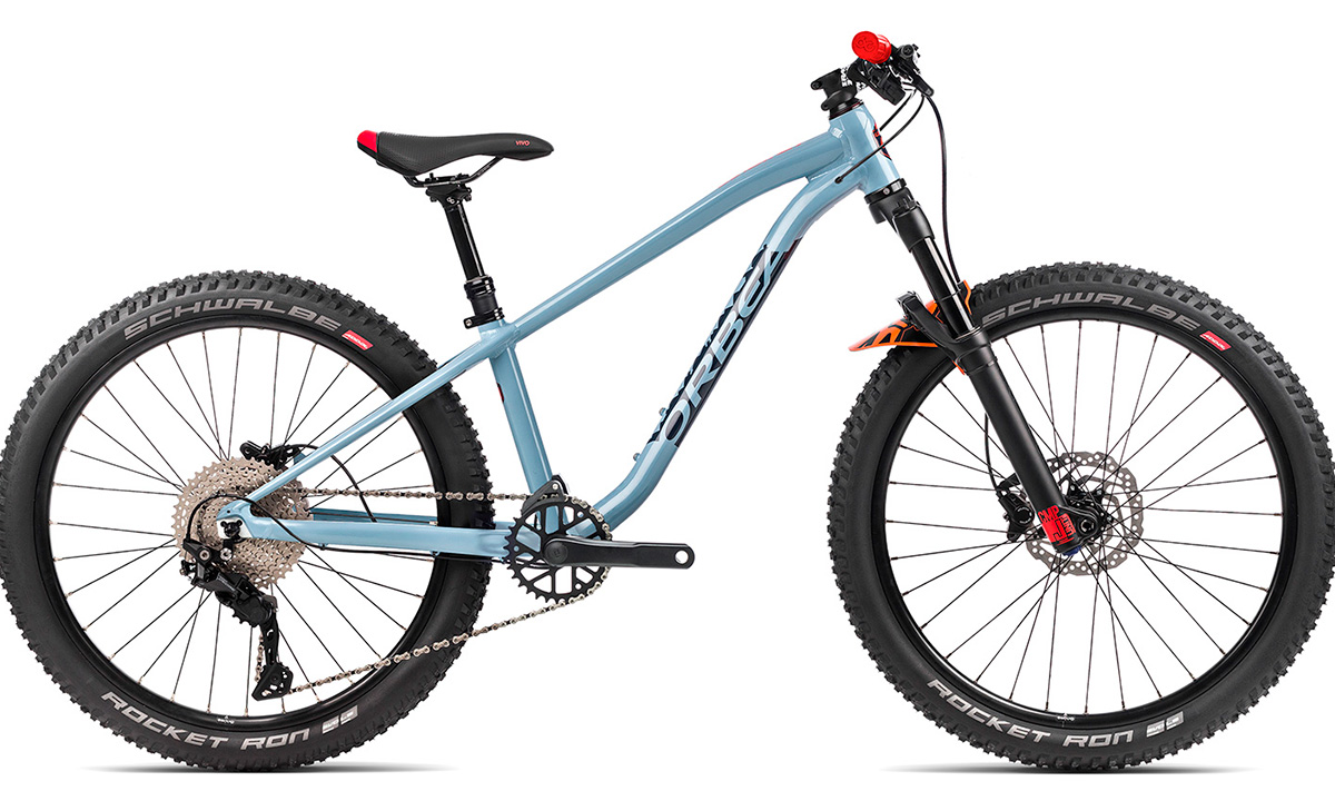 Фотография Велосипед Orbea Laufey H10 24" (2021) 2021 серо-синий