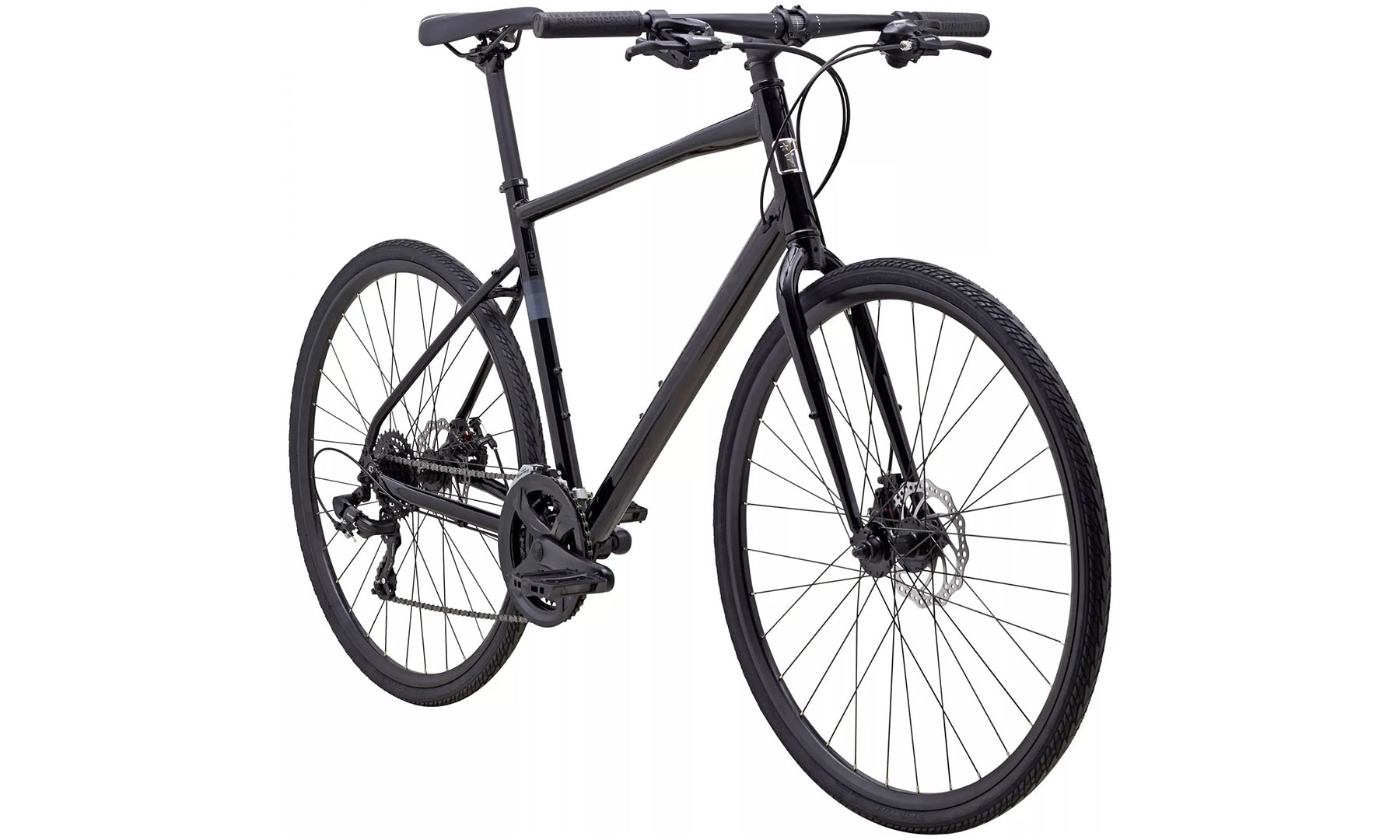 Фотография Велосипед Marin Fairfax 1 28" рама XL 2024 Gloss Black/Black 3