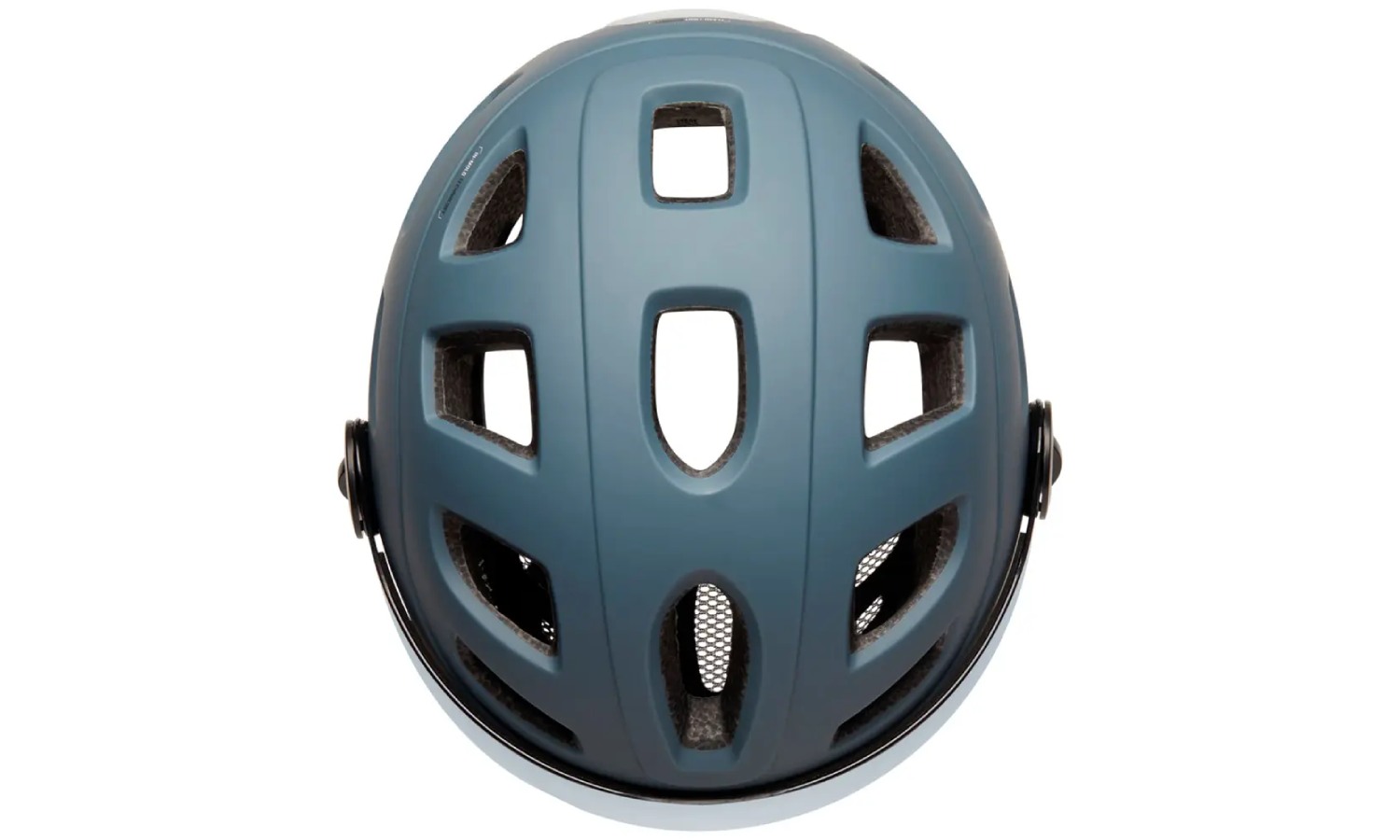 Велошлем Cairn Quartz Visor LED USB grey розмір М 52-58 см 3