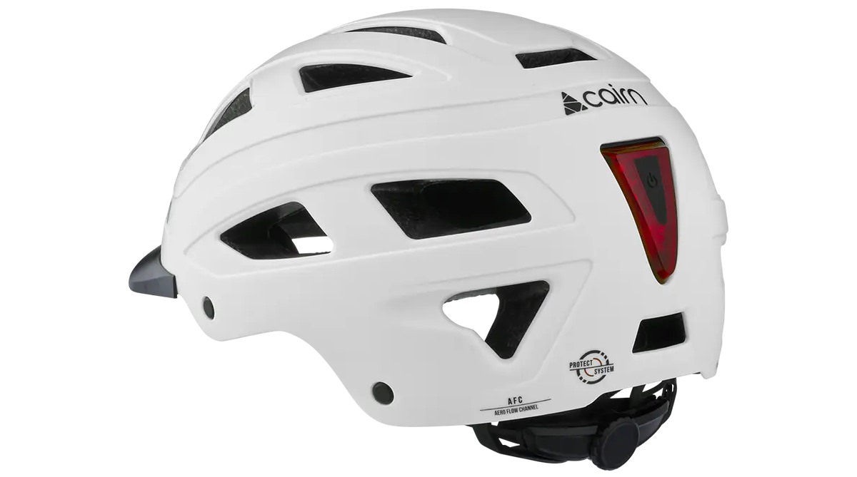 Велошлем Cairn Clarke mat white размер L 59-61 см 3 Велошлем Cairn Clarke mat white размер L 59-61 см 3